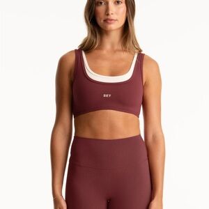 SET x Parke Airluxe Set in Rhubarb